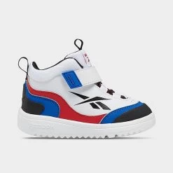 Kids' Toddler Reebok Weebok Storm X Casual Shoes Footwear White/Vector Blue/Vector Red - GV8547 100