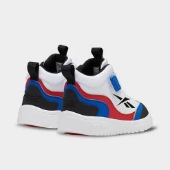 Kids' Toddler Reebok Weebok Storm X Casual Shoes Footwear White/Vector Blue/Vector Red - GV8547 100 -Fashion Shoes Shop GV8547 100 P4