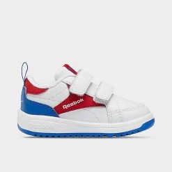Kids' Toddler Reebok Weebok Clasp Low Casual Shoes Footwear White/Vector Red/Vector Blue - GV8553 100