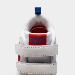 Kids' Toddler Reebok Weebok Clasp Low Casual Shoes Footwear White/Vector Red/Vector Blue - GV8553 100 -Fashion Shoes Shop GV8553 100 P3