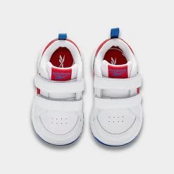 Kids' Toddler Reebok Weebok Clasp Low Casual Shoes Footwear White/Vector Red/Vector Blue - GV8553 100 -Fashion Shoes Shop GV8553 100 P5