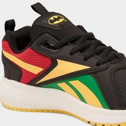 Boys' Little Kids' Reebok X Batman Durable XT Casual Shoes Black/Yellow - HQ4590 001 -Fashion Shoes Shop HQ4590 001 P3