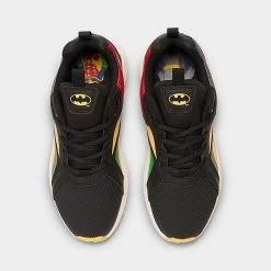 Boys' Little Kids' Reebok X Batman Durable XT Casual Shoes Black/Yellow - HQ4590 001 -Fashion Shoes Shop HQ4590 001 P5