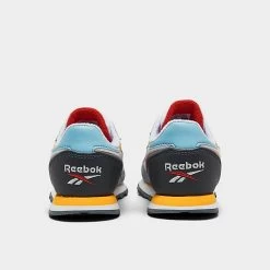 Little Kids' Reebok Classic Leather Casual Shoes Vector Red/Digital Blue/Collegiate - ID0243 630 -Fashion Shoes Shop ID0243 630 P4