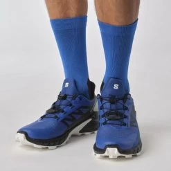 SALOMON MEN'S SUPERCROSS 4 GORE-TEX TRAIL RUNNING SHOES -Fashion Shoes Shop L47119600 6 0252