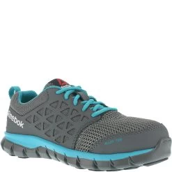 Reebok Women's Sublite Safety Shoes - Grey/Turquoise