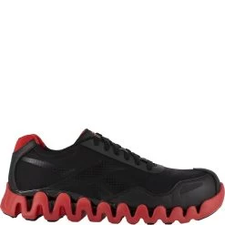 Reebok Men's Zig Pulse Safety Shoes - Black/Red 6 Reebok Men's Zig Pulse Safety Shoes - Black/Red -Fashion Shoes Shop RKRB3016 2