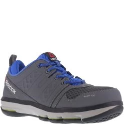 Reebok Men's DMX Flex Safety Shoes - Grey/Blue
