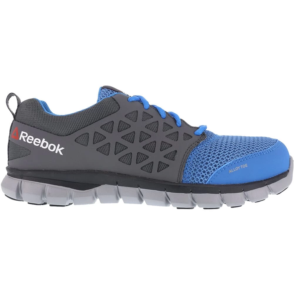 Reebok Men's Sublite Safety Shoes - Blue/Grey 2 Reebok Men's Sublite Safety Shoes - Blue/Grey - Image 2