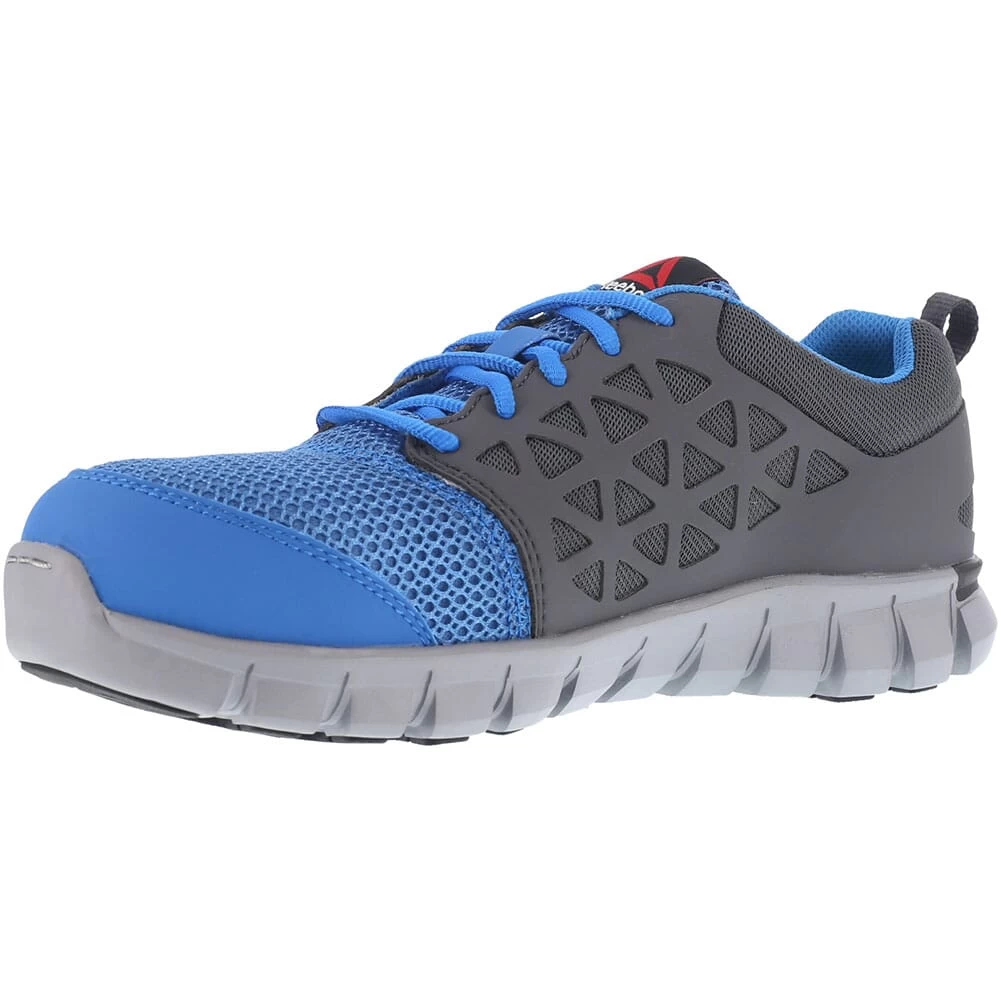 Reebok Men's Sublite Safety Shoes - Blue/Grey 3 Reebok Men's Sublite Safety Shoes - Blue/Grey - Image 3