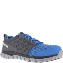 Reebok Men's Sublite Safety Shoes - Blue/Grey 7 Reebok Men's Sublite Safety Shoes - Blue/Grey -Fashion Shoes Shop RKRB4040 3