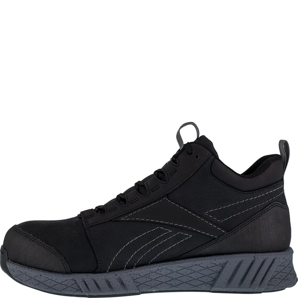 Reebok Men's Fusion Formidable SD Safety Shoes - Black 2 Reebok Men's Fusion Formidable SD Safety Shoes - Black - Image 2