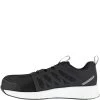Reebok Men's Fusion Flexweave SD Safety Shoes - Black/White