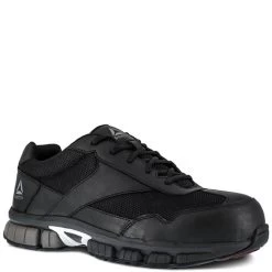 Reebok Women's Cross Trainer Safety Shoes - Black/Silver -Fashion Shoes Shop RKRB459 4
