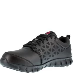 Reebok Women's Sublite Metatarsal Guard Safety Slip On - Black