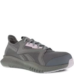 Reebok Women's Flexagon 3.0 Safety Shoes - Grey/Pink -Fashion Shoes Shop RKRB461 3