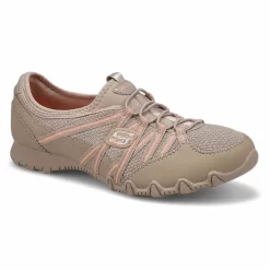 Skechers Womens Bikers Lite Sneaker - Taupe
