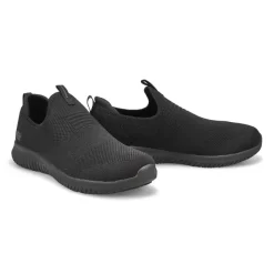 Womens Ultra Flex Slip Resistant Sneaker - Black 7 Womens Ultra Flex Slip Resistant Sneaker - Black -Fashion Shoes Shop https3A2F2Fwww.softmoc.com2FItems2Fimages2F108034 BLK XX4.jpg 640x