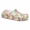 Skechers Womens JGoldcrown Footsteps Clog - White/Multi