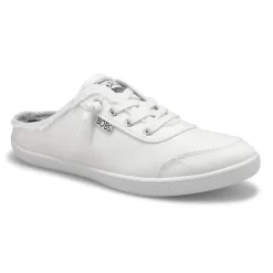 Skechers Womens Bobs B Cute Slip On Sneaker - White