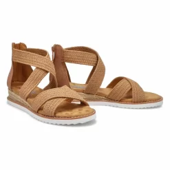 Skechers Womens Desert Nights Casual Sandal -Tan -Fashion Shoes Shop https3A2F2Fwww.softmoc.com2FItems2Fimages2F113540 TAN XX4.jpg 640x