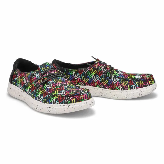 Skechers Womens Bobs Skipper Goldcrown Shoe- Black/Multi 4 Skechers Womens Bobs Skipper Goldcrown Shoe- Black/Multi - Image 4