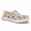 Skechers Womens Skipper Goldcrown Shoe - White/Multi