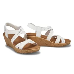 Skechers Womens Beverlee Delicate Glow Sandal - White -Fashion Shoes Shop https3A2F2Fwww.softmoc.com2FItems2Fimages2F119339 WHT XX4.jpg 640x