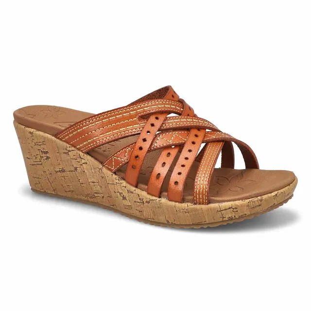 Skechers Womens Beverlee Hot Spring Sandal - Luggage 1 Skechers Womens Beverlee Hot Spring Sandal - Luggage