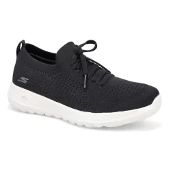 Skechers Womens Go Walk Joy Sneaker - Black/White