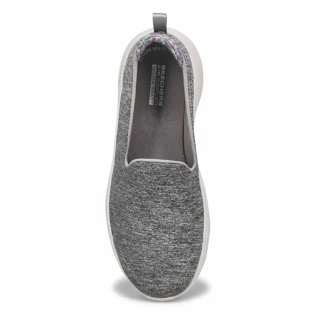 Skechers Womens Go Walk Flex Slip On Sneaker - Grey 2 Skechers Womens Go Walk Flex Slip On Sneaker - Grey - Image 2