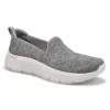 Skechers Womens Go Walk Flex Slip On Sneaker - Grey