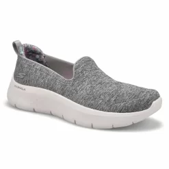 Skechers Womens Go Walk Flex Slip On Sneaker - Grey