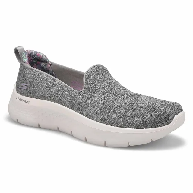 Skechers Womens Go Walk Flex Slip On Sneaker - Grey 1 Skechers Womens Go Walk Flex Slip On Sneaker - Grey