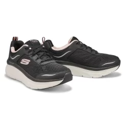 Skechers Womens DLux Walker Infinite Motion Snkr - Black -Fashion Shoes Shop https3A2F2Fwww.softmoc.com2FItems2Fimages2F149023 BKPK XX4.jpg 640x