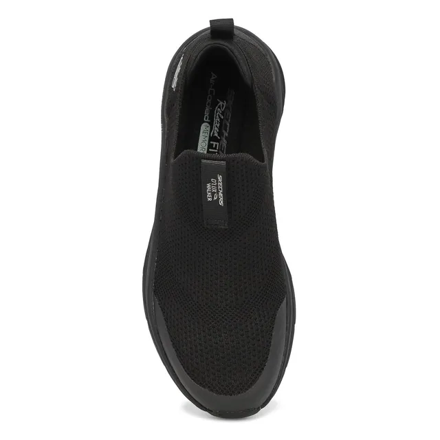 Skechers Womens DLux Walker Quick Upgrade Sneaker- Blk 2 Skechers Womens DLux Walker Quick Upgrade Sneaker- Blk - Image 2