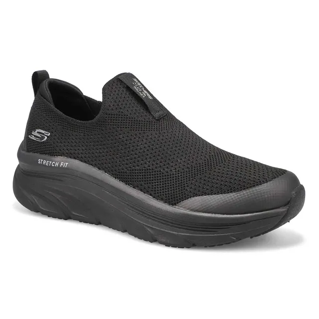 Skechers Womens DLux Walker Quick Upgrade Sneaker- Blk 1 Skechers Womens DLux Walker Quick Upgrade Sneaker- Blk