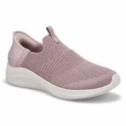 Skechers Womens Ultra Flex 3.0 Slip-Ins Sneaker - Mauve
