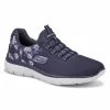 Skechers Womens Summits Perfect Blossom Sneaker- Navy
