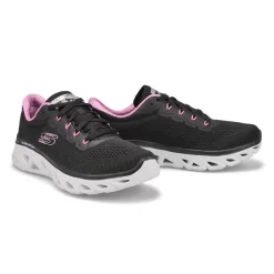 Skechers Womens Glide-Step Sport Sneaker - Black/ Lavender -Fashion Shoes Shop https3A2F2Fwww.softmoc.com2FItems2Fimages2F149940 BKLV XX4.jpg 640x