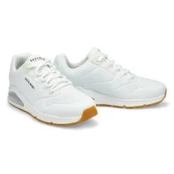 Skechers Womens Uno 2 Fashion Sneaker - White -Fashion Shoes Shop https3A2F2Fwww.softmoc.com2FItems2Fimages2F155543 WHT XX4.jpg 640x