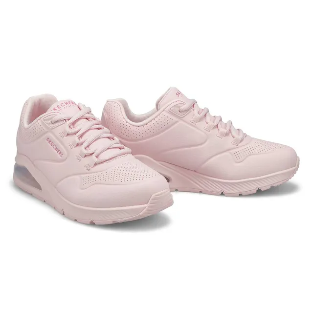 Skechers Womens Uno 2 Fashion Sneaker - Light Pink 4 Skechers Womens Uno 2 Fashion Sneaker - Light Pink - Image 4