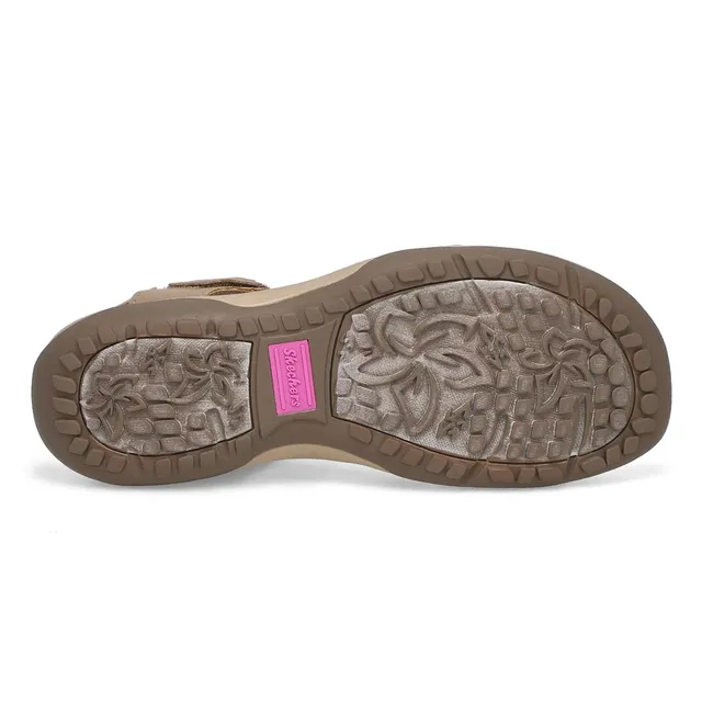 Skechers Womens Reggae Slim Sandal -Taupe 3 Skechers Womens Reggae Slim Sandal -Taupe - Image 3