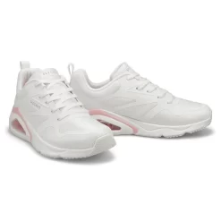 Skechers Womens Tres Air Elevated Sneaker - White/Pink -Fashion Shoes Shop https3A2F2Fwww.softmoc.com2FItems2Fimages2F177420 WHT XX4.jpg 640x