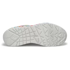 Skechers Womens Uno Highlight Love Sneaker - White/Multi -Fashion Shoes Shop https3A2F2Fwww.softmoc.com2FItems2Fimages2F177981 WMLT XX3.jpg 640x