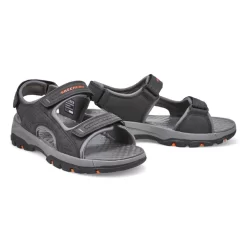 Skechers Mens Tresmen Garo Sport Sandal - Black -Fashion Shoes Shop https3A2F2Fwww.softmoc.com2FItems2Fimages2F204105 BLK XX4.jpg 640x