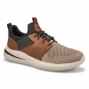 Skechers Mens Delson 3.0 Cicada Sneaker - Brown/Tan