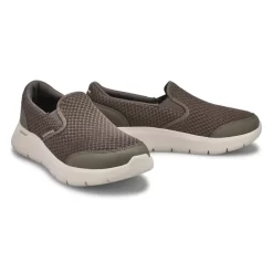 Skechers Mens Go Walk Flex Request Sneaker - Khaki -Fashion Shoes Shop https3A2F2Fwww.softmoc.com2FItems2Fimages2F216485 KHK XX4.jpg 640x