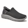 Skechers Mens Go Walk Flex Slip-In Sneaker - Dark Grey