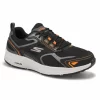 Skechers Mens Go Run Consistent Sneaker -Black/Orange